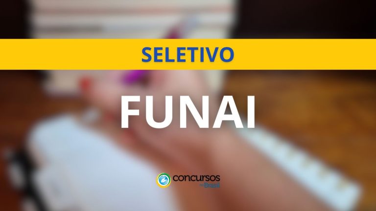 FUNAI publica 12 editais de seletivo com mais de 3,6