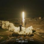 Foguete da SpaceX cria anel semelhante a uma nebulosa no
