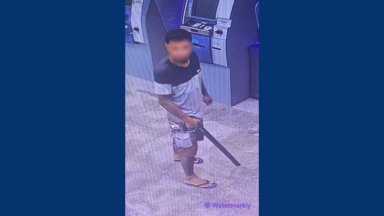 Homem é preso por tentar furtar agência bancária usando um