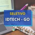 IDTECH lança dois novos editais de processo seletivo