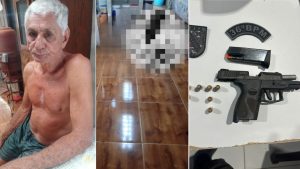 Idoso é executado a tiros em Viana; polícia prende dois