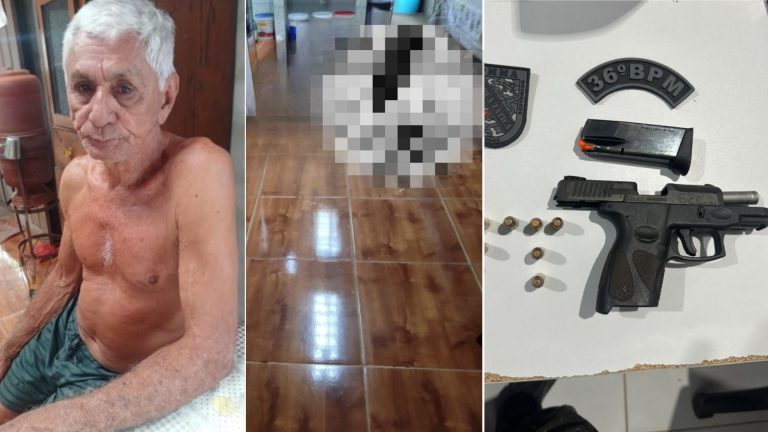 Idoso é executado a tiros em Viana; polícia prende dois