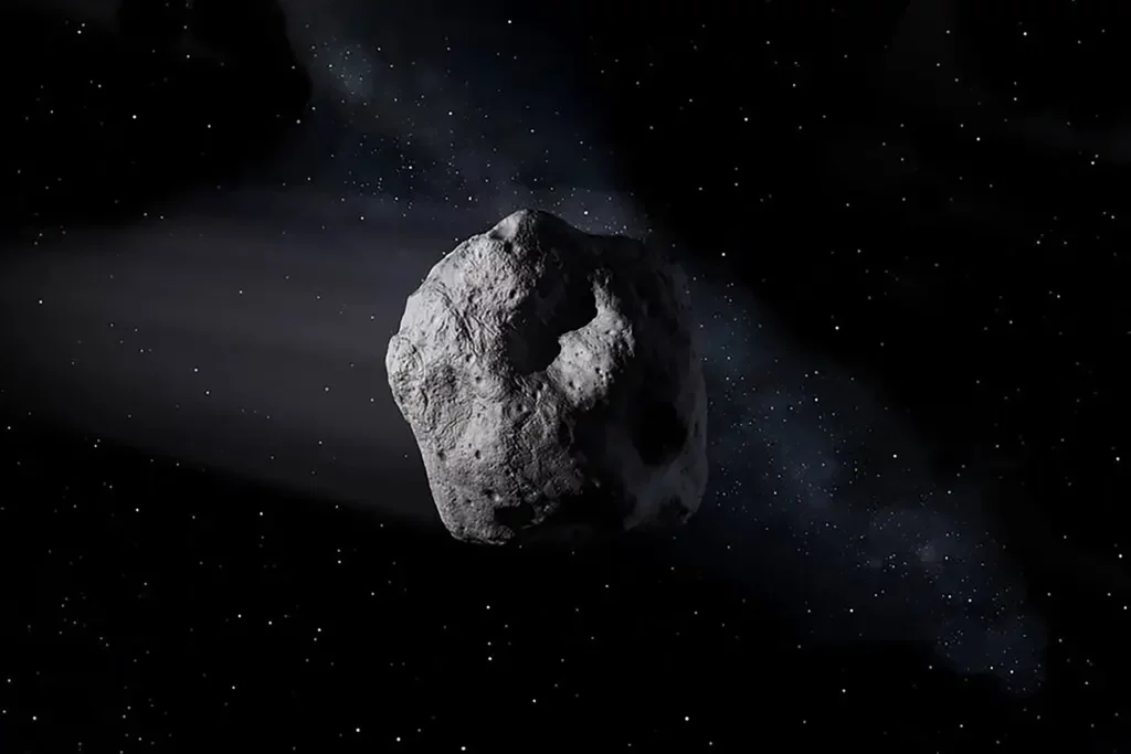 Impacto de asteroide com a Lua pode provocar chuva de