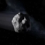 Impacto de asteroide com a Lua pode provocar chuva de