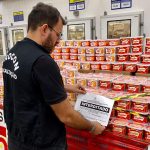 Irregularidades levam à interdição de setores em supermercado