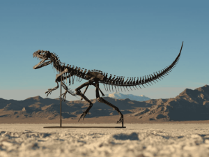 Leilão de fóssil de dinossauro causa ira de paleontólogos