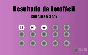 Lotofácil 3417: veja resultado de hoje, sexta-feira (13)