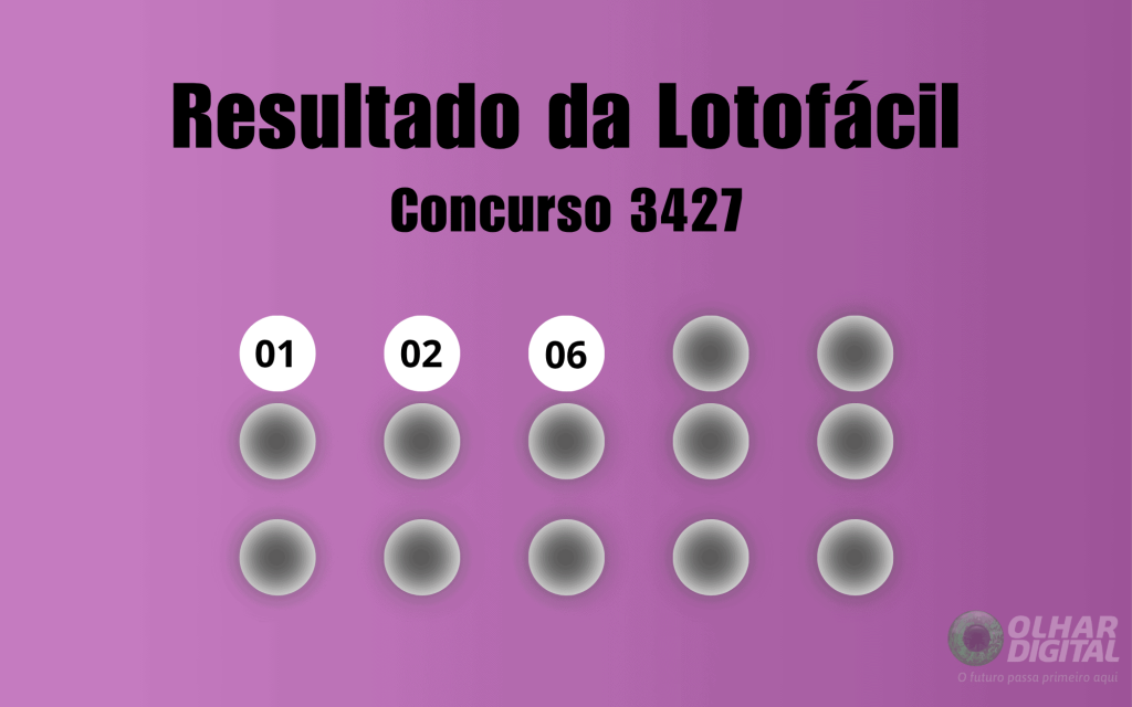 Lotofácil 3427: veja resultado de hoje, quinta-feira (26)