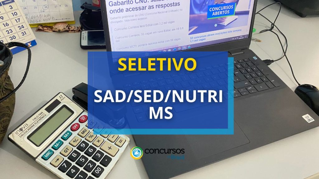 MS divulga processo seletivo simplificado