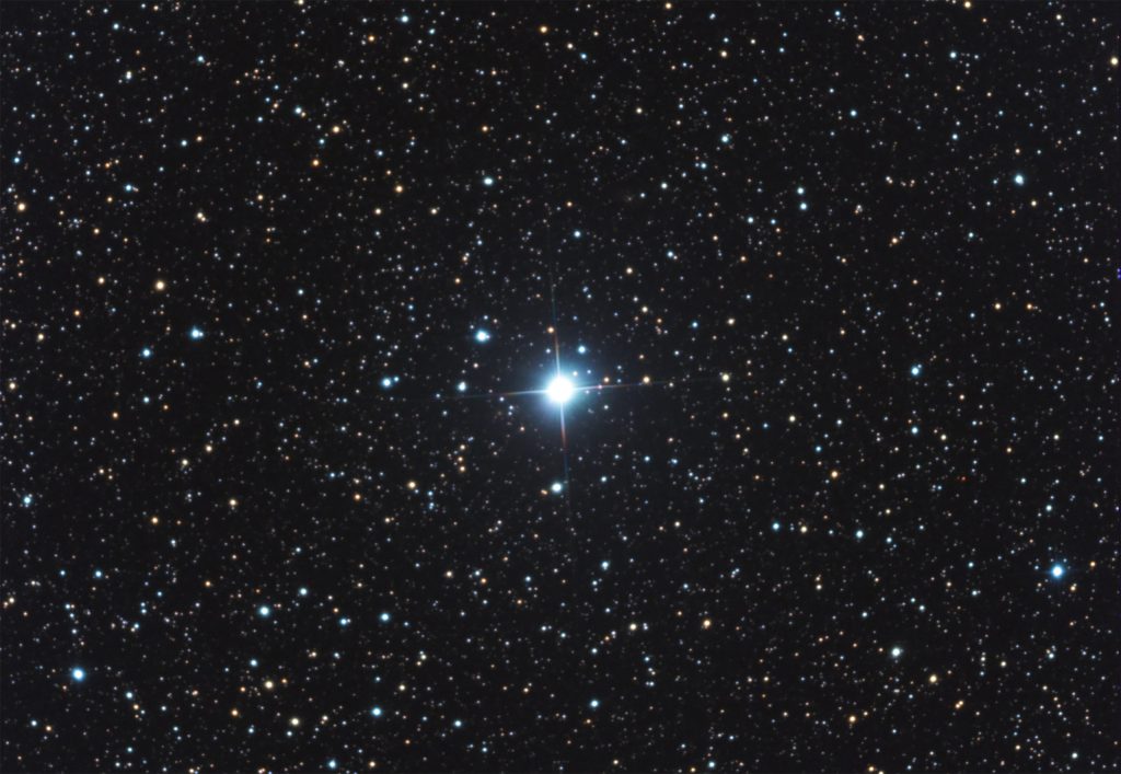 Mais uma estrela explode no céu e pode ser vista
