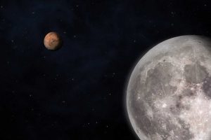 Marte brilha ao lado da Lua esta noite – saiba