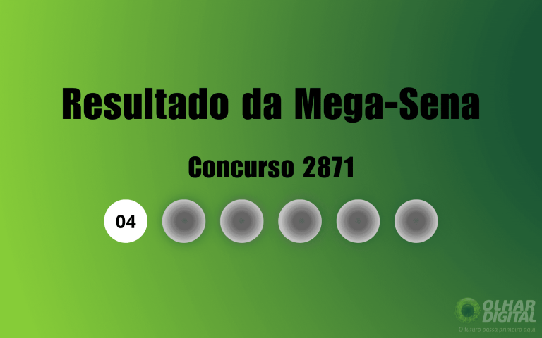 Mega-Sena 2871: veja resultado de hoje, terça-feira (3)