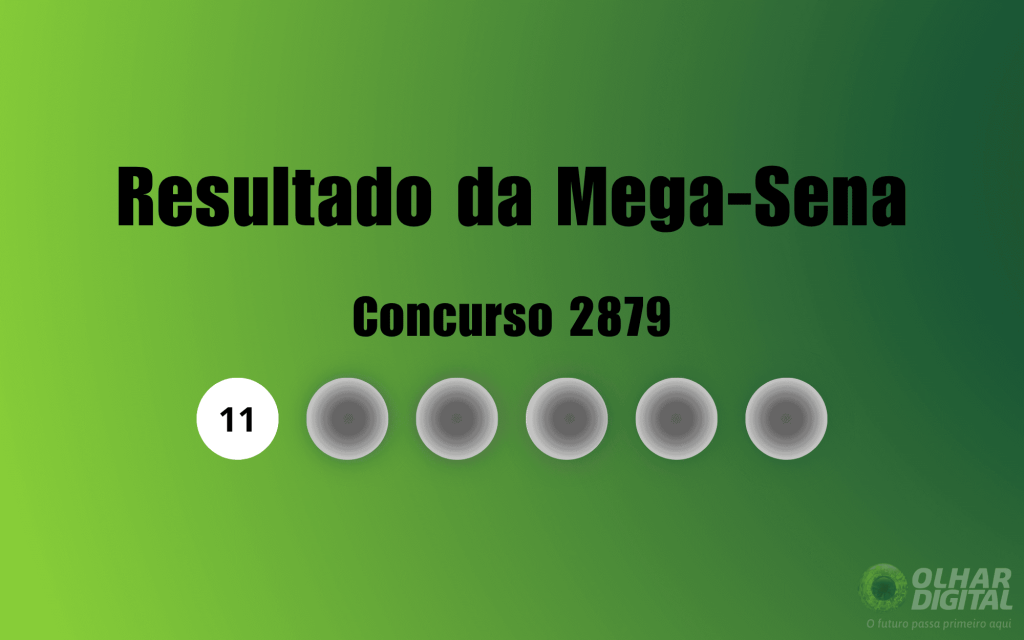 Mega-Sena 2879: veja resultado de hoje, terça-feira (24)