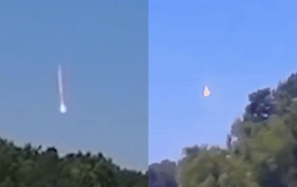 Meteoro pode ter danificado telhado de casa nos Estados Unidos