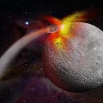 O que aconteceria se um asteroide atingisse a Lua?