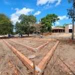 Obra da nova praça avança e promete transformar o povoado