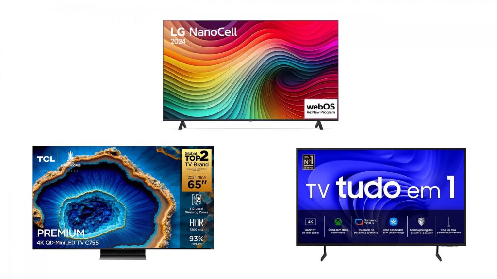Ofertas do dia: confira uma seleção de Smart TVs com