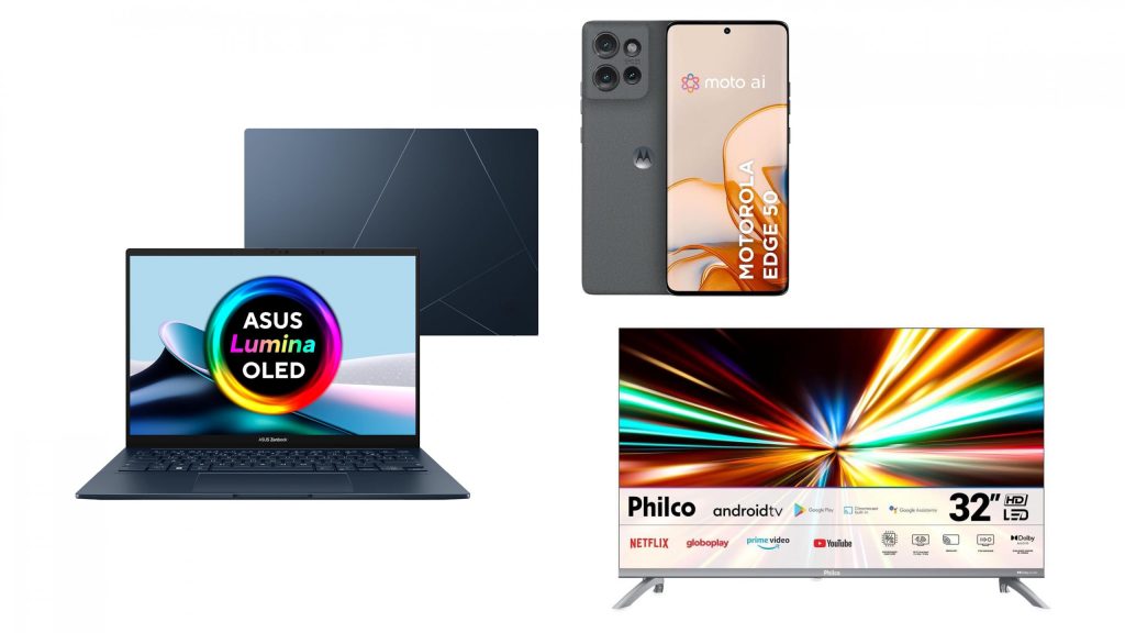 Ofertas do dia: smartphone Motorola, TV e mais com até