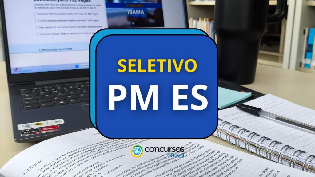 PM ES publica seletivo com 32 vagas para o nível