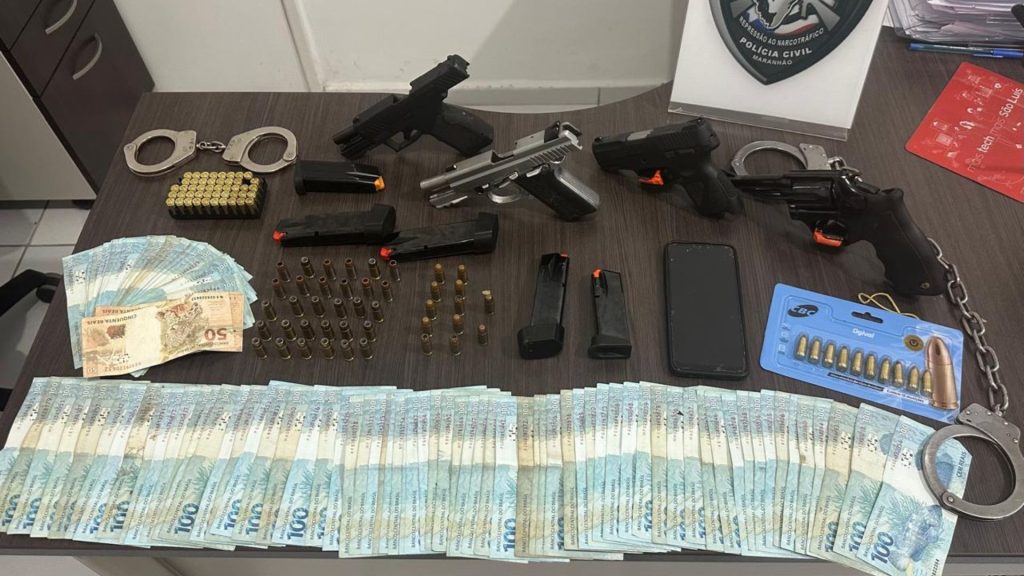 PM da reserva é preso diversas armas de fogo e
