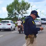 PRF registra 12 acidentes e uma morte nas rodovias federais