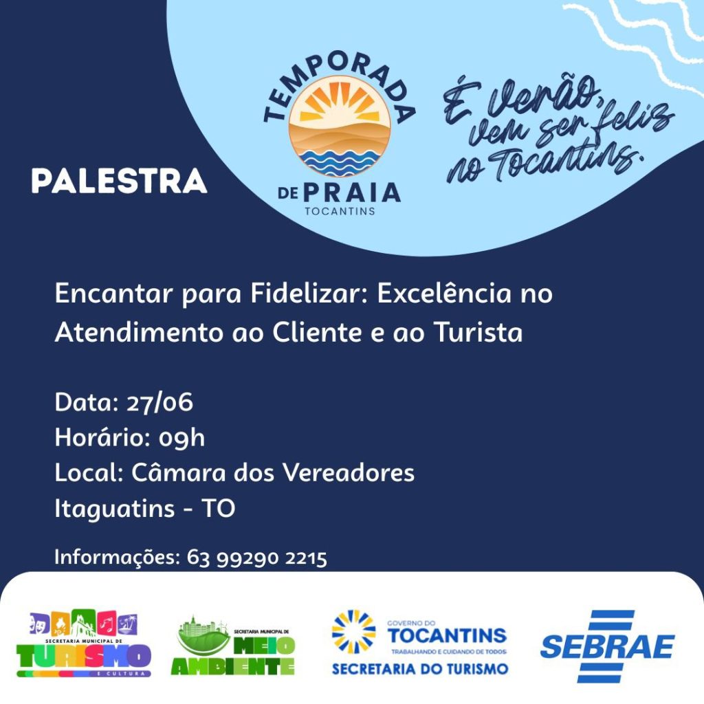 Palestra capacita empreendedores das praias Remanso dos Botos e Tio