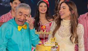 Patricia Abravanel celebra 90 anos de Ivo Holanda e faz