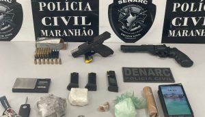 Polícia Civil prende homem por tráfico de drogas e porte