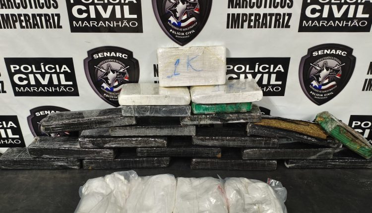 Polícia desmonta esquema de tráfico interestadual em Imperatriz; mais de