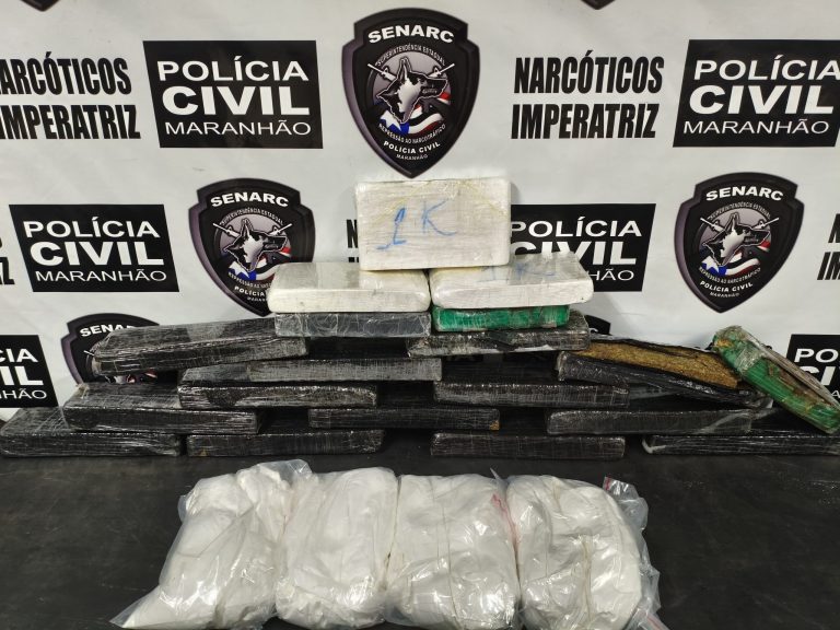Polícia intercepta drogas que vinham de São Paulo para o