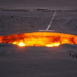 “Porta do Inferno”: fogo que queima há mais de 50