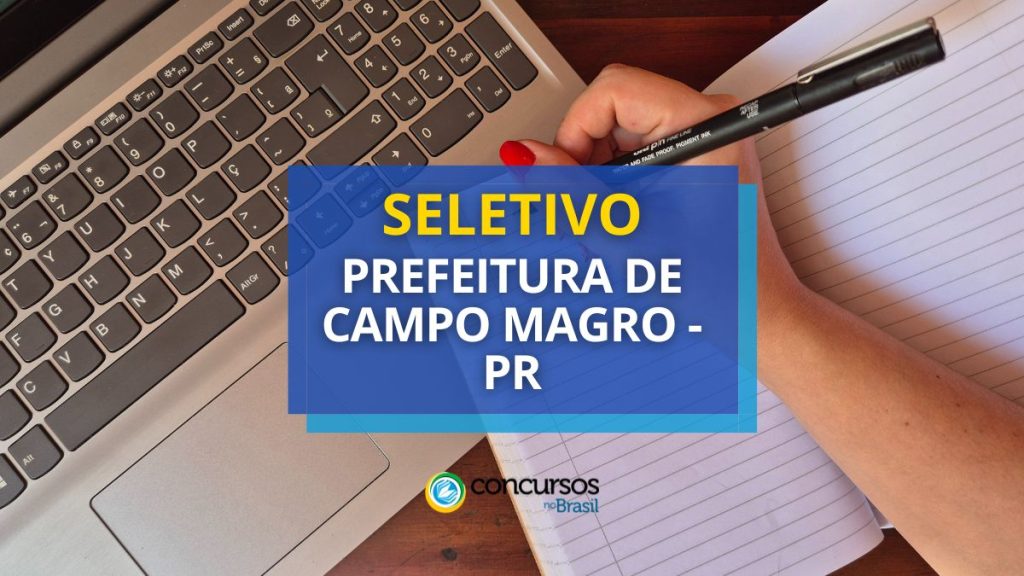 Prefeitura de Campo Magro - PR paga R$ 4 mil