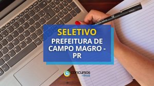 Prefeitura de Campo Magro - PR paga R$ 4 mil