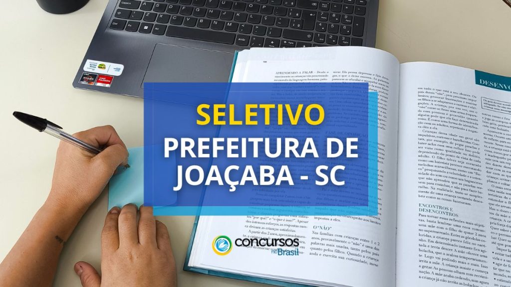 Prefeitura de Joaçaba - SC anuncia seletivo para ACS