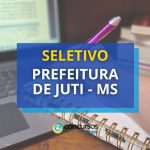 Prefeitura de Juti - MS prepara seleção para Professores