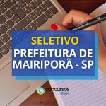 Prefeitura de Mairiporã - SP: iniciais até R$ 4,4 mil