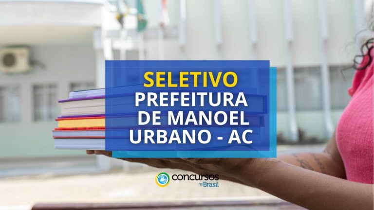 Prefeitura de Manoel Urbano - AC remunera R$ 4,2 mil