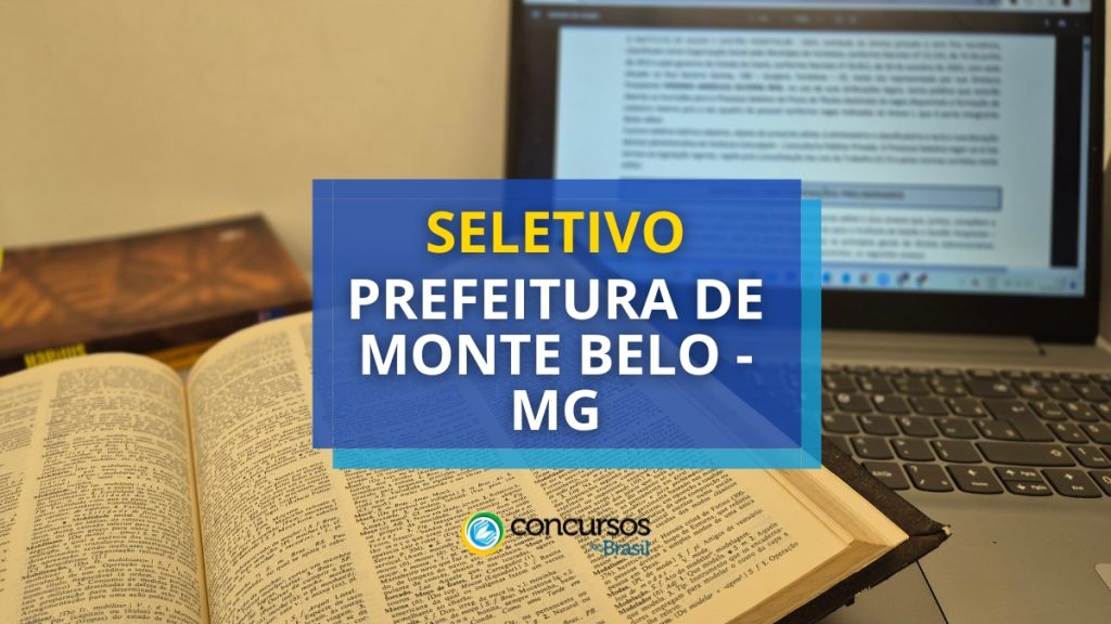 Prefeitura de Monte Belo - MG anuncia seleção na saúde