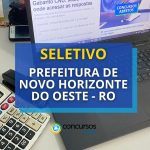 Prefeitura de Novo Horizonte do Oeste