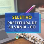 Prefeitura de Silvânia - GO divulga dois editais de seletivo