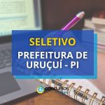 Prefeitura de Uruçuí - PI está com edital de seletivo