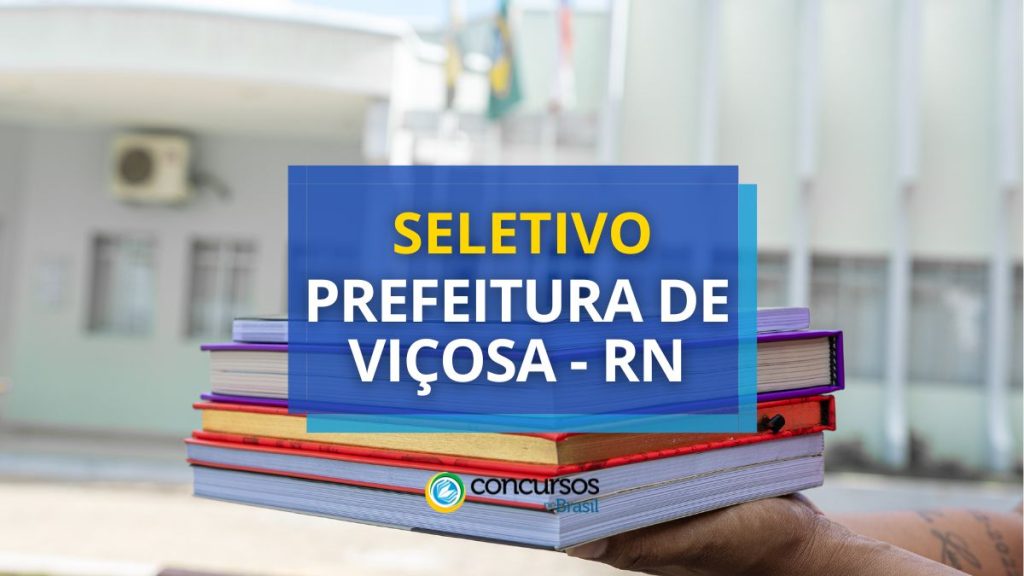 Prefeitura de Viçosa - RN abre vagas em edital de
