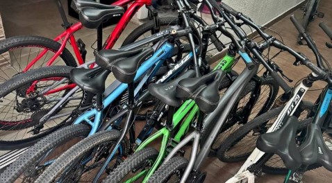 Proposta prevê a doação de bicicletas apreendidas para instituições beneficentes