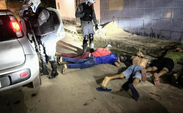 Quatro suspeitos de assaltos em São Luís são presos em