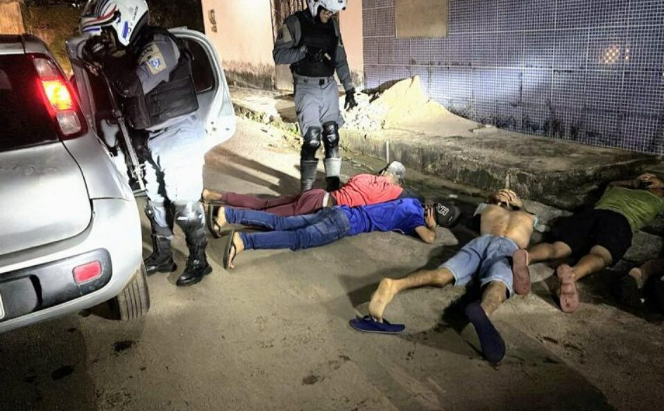 Quatro suspeitos de assaltos em São Luís são presos em