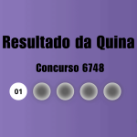 Quina 6748: veja resultado de hoje, quinta-feira (5)