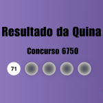 Quina 6750: veja resultado de hoje, sábado (07)