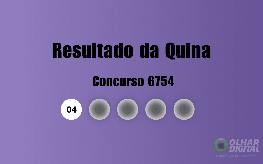 Quina 6754: veja resultado de hoje, quinta-feira (12)