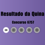 Quina 6757: veja resultado de hoje, segunda-feira (16)
