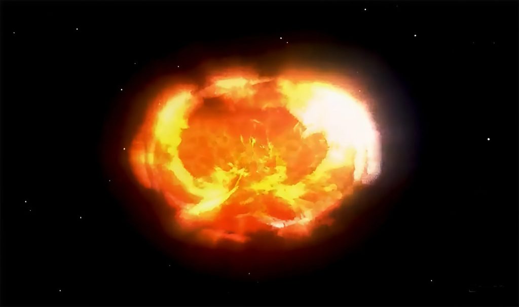 Radiação de supernovas pode ter afetado o clima da Terra